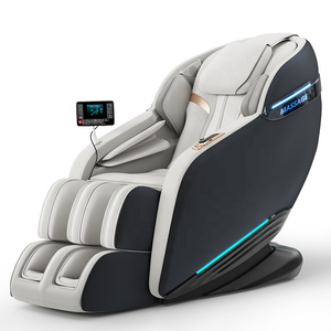 Neuester 3D-Ganzkörper-Shiatsu-Massagestuhl mit menschlicher Berührung und Schwerelosigkeit