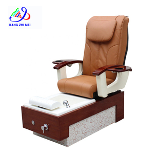 Beauty Nail Salon Whirlpool Jet System Holzsockel Fuß Spa Massage Pediküre Stuhl