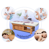 Schönheitssalon-Klinik, stationäre, verstellbare Spa-Gesichtstherapie-Behandlungsliege, Thai-Massage-Wachsbett mit Stauraum