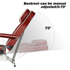 Roter verstellbarer Wachsbett Hydraulischer MassagetischTattoo-Stuhl