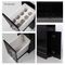 Kangmei European Luxury Modern Style Beauty Salon Möbel Quartz Top Black Painting Nail Station Maniküretisch
