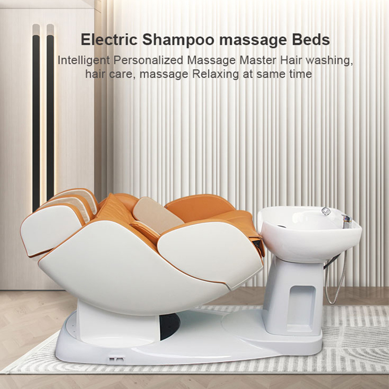Elektrischer Haarbett-Massage-Shampoo-Stuhl für Schönheitssalon