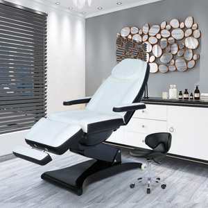 Therapie Spa Salon Kosmetik 3 Elektromotoren Beauty Massagetisch Behandlungsbett Podologie Tattoo Gesichtscouch Derma Chair