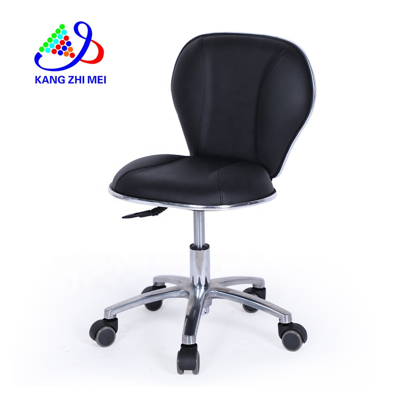 Kangmei Moderner, billiger Schönheitssalon, Barmöbel, verstellbar, drehbarer Gaslift, Pediküre-Techniker-Hocker, Stühle mit Rädern