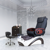 Modernes Luxus-Schönheits-Nagelstudio Professionelle elektrische Entladungspumpe Rohrloses Whirlpool-System Fußbad-Massage-Pediküre-Stuhl